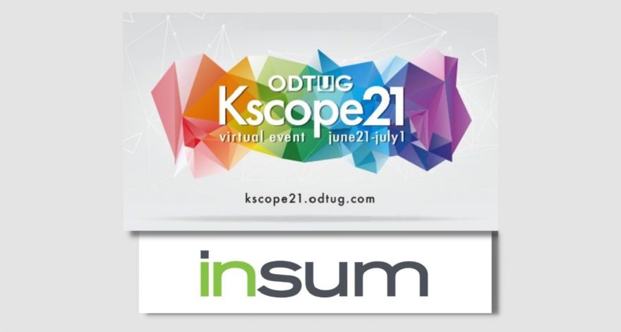 Insum Kscope21 Virtual Event Round Up