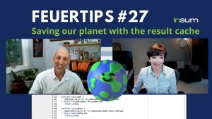 Saving the planet with the results cache