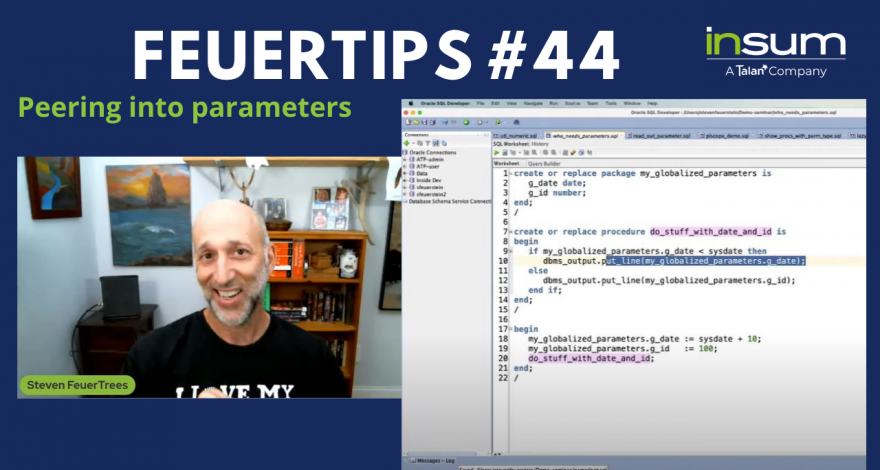 Feuertips 44 Peering into parameters