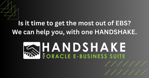 Handshake Les extensions E-Business Suite