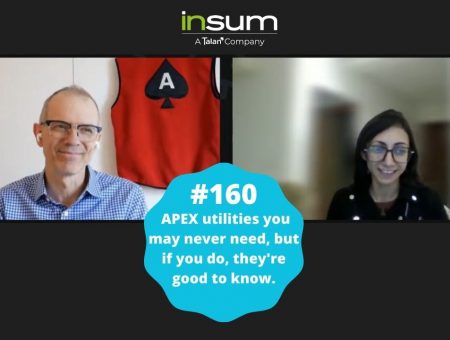 APEX Instant Tips #160: APEX utilities you may never need, but if you do, they’re good to know.