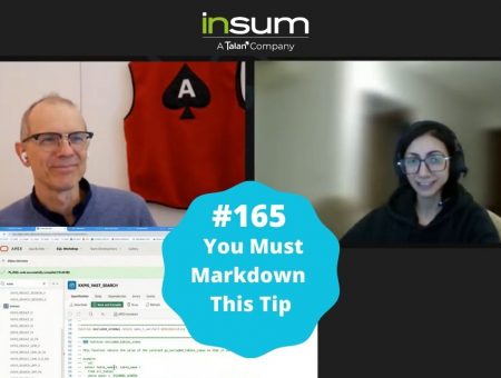 APEX Instant Tips #165: You Must Markdown This Tip