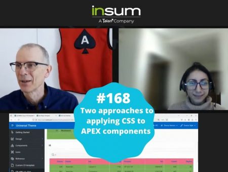 APEX Instant Tips #168: Two approaches to applying CSS to APEX components